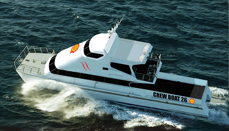 26m Crew Boat Catamaran