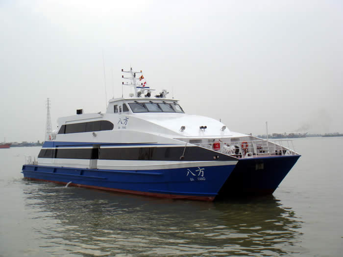 36 M high speed catamaran ferry design