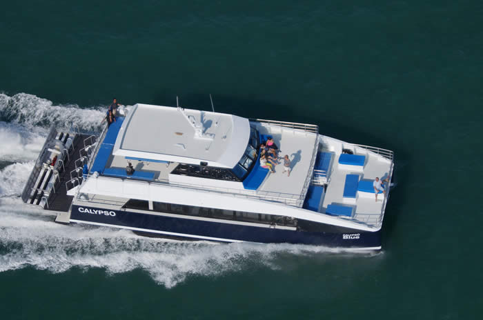21Metre High speed dive Catamaran Calypso Blue