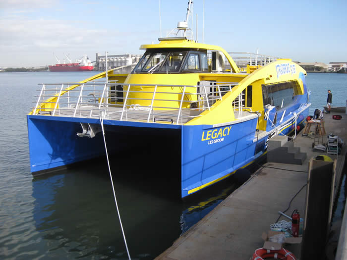 Legacy stradbroke Ferry bow