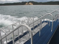 Eclipse's Hydraulic Diving Platform