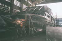 Aft View Of Erected Kitset